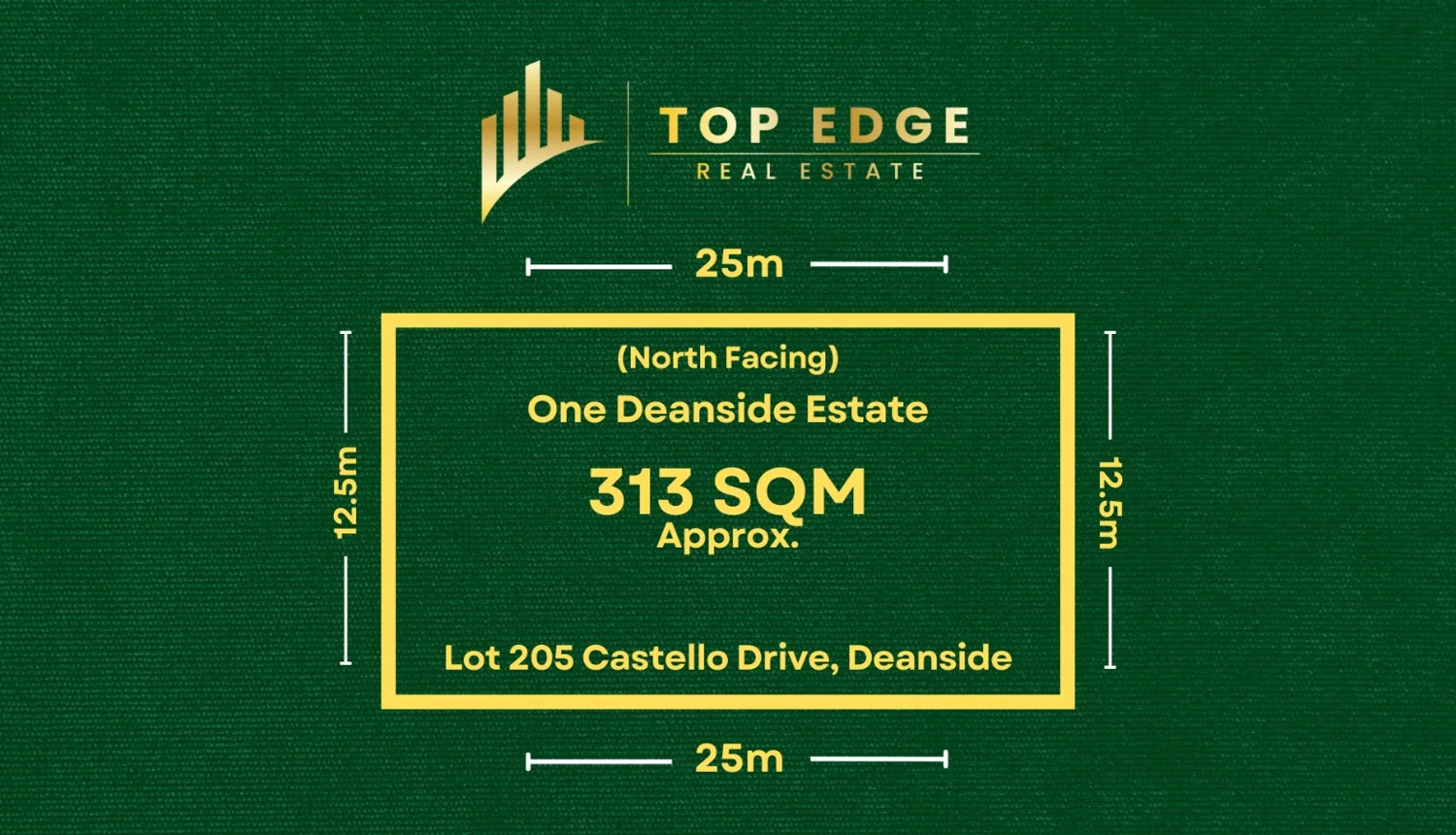 LOT 205 Castello Drive, Deanside, North West Melbourne, 0部屋, 0バスルーム, Section