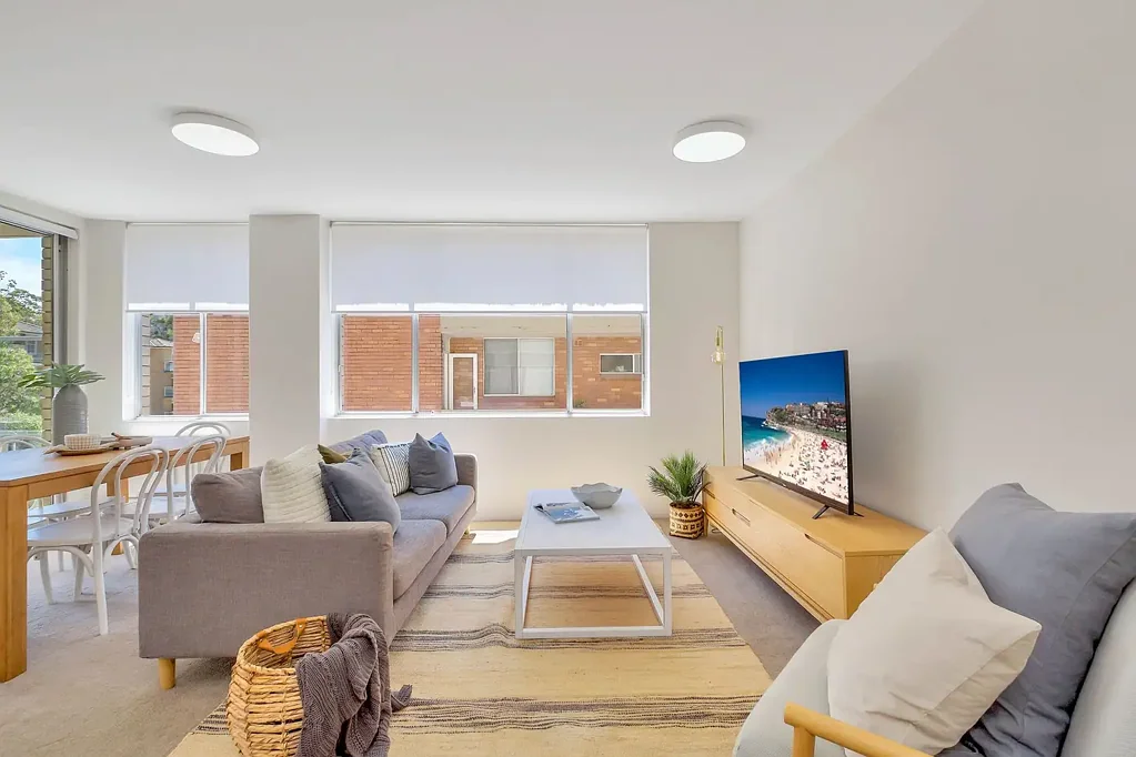 Spacious light-filled two bedroom apartment