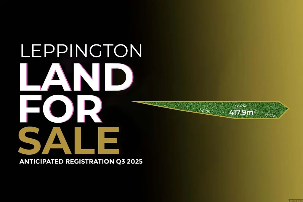 Leppington Land For Sale - Anticipated registration Q3 2025