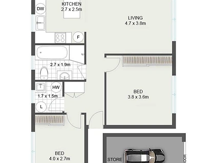 12/303 Maroubra Road, Maroubra, Eastern Suburbs, 2 कमरे, 1 बाथरूम, Apartment