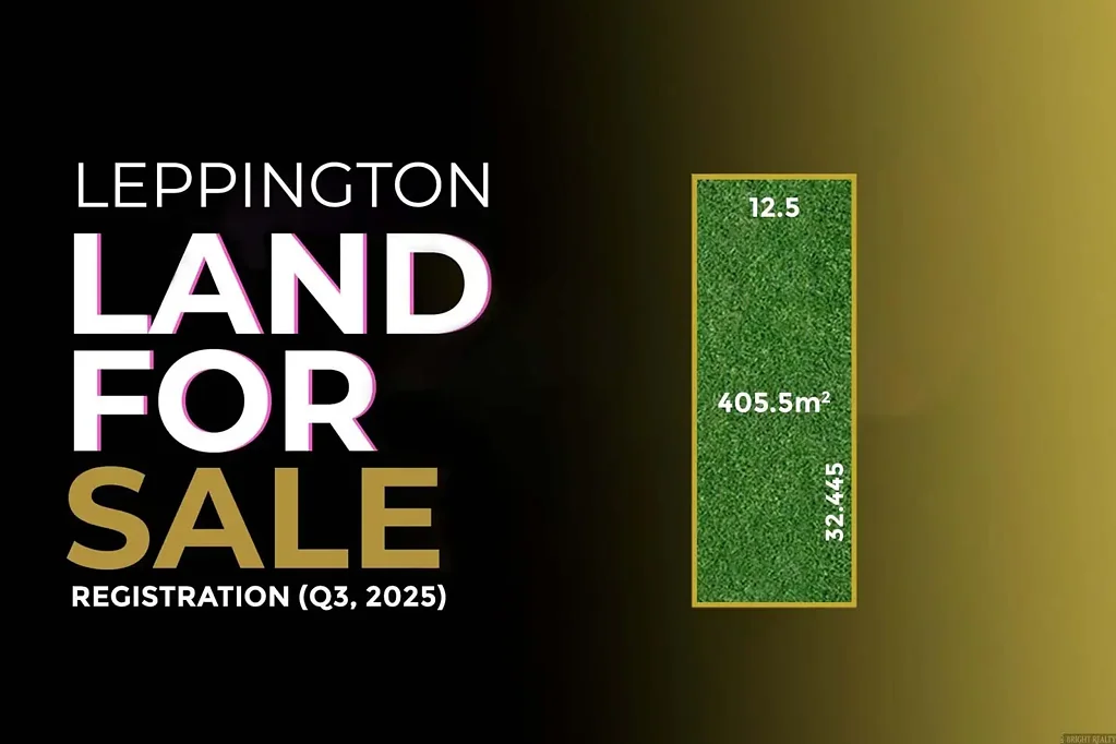 Leppington Land For Sale - Anticipated registration Q3, 2025