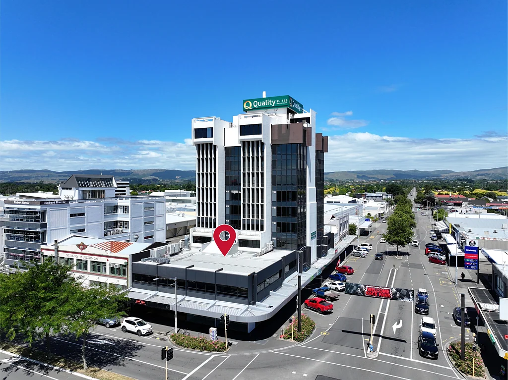 Palmerston North Central Prime office space with 10 car parks