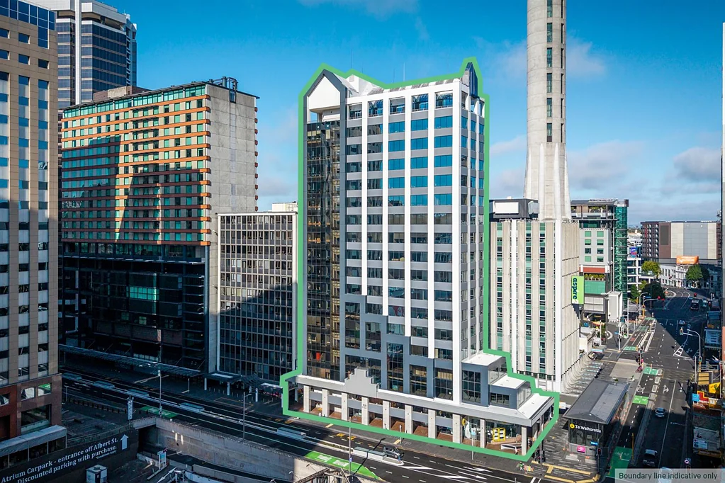 Auckland Central Strategically Positioned Office Asset Offering Meaningful Up