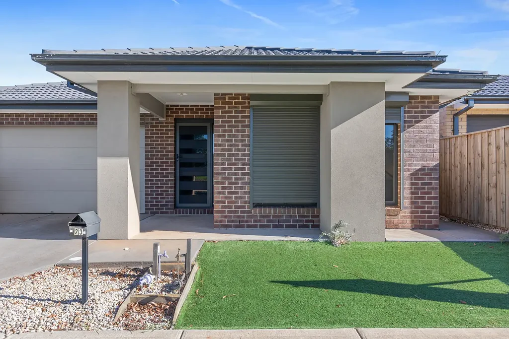 Stylish spacious and low maintenance.