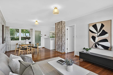Modern Remuera Living – Renovated Brick & Tile Beauty
