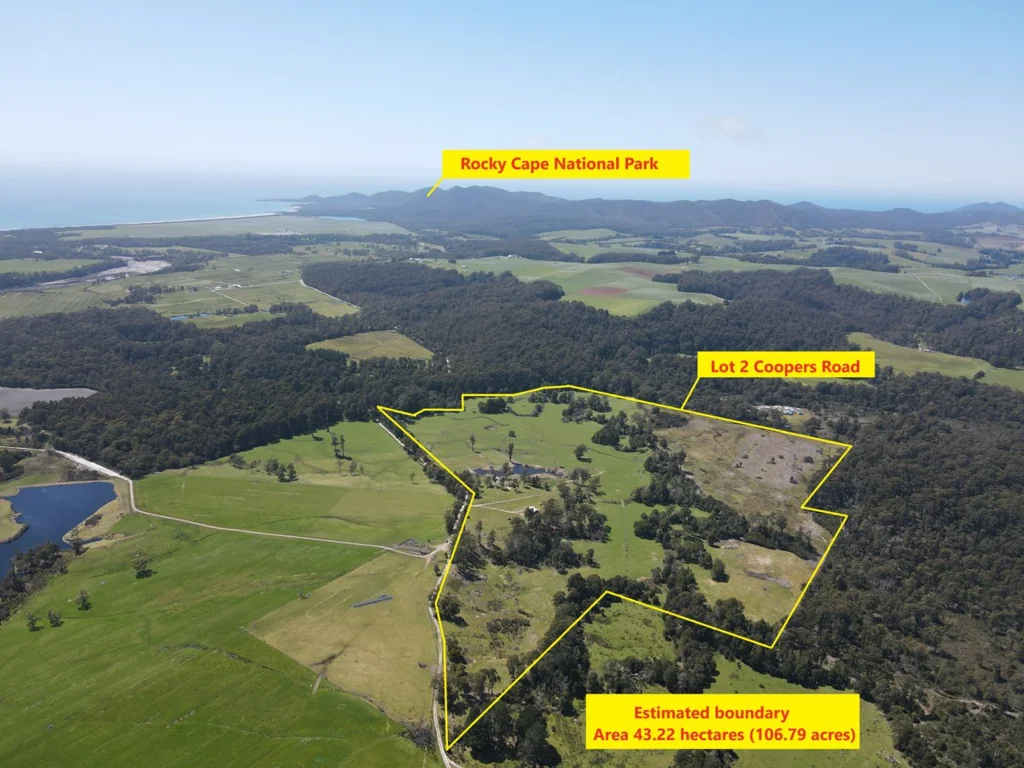 Rocky Cape  Hook Creek Farm - 106 Acres