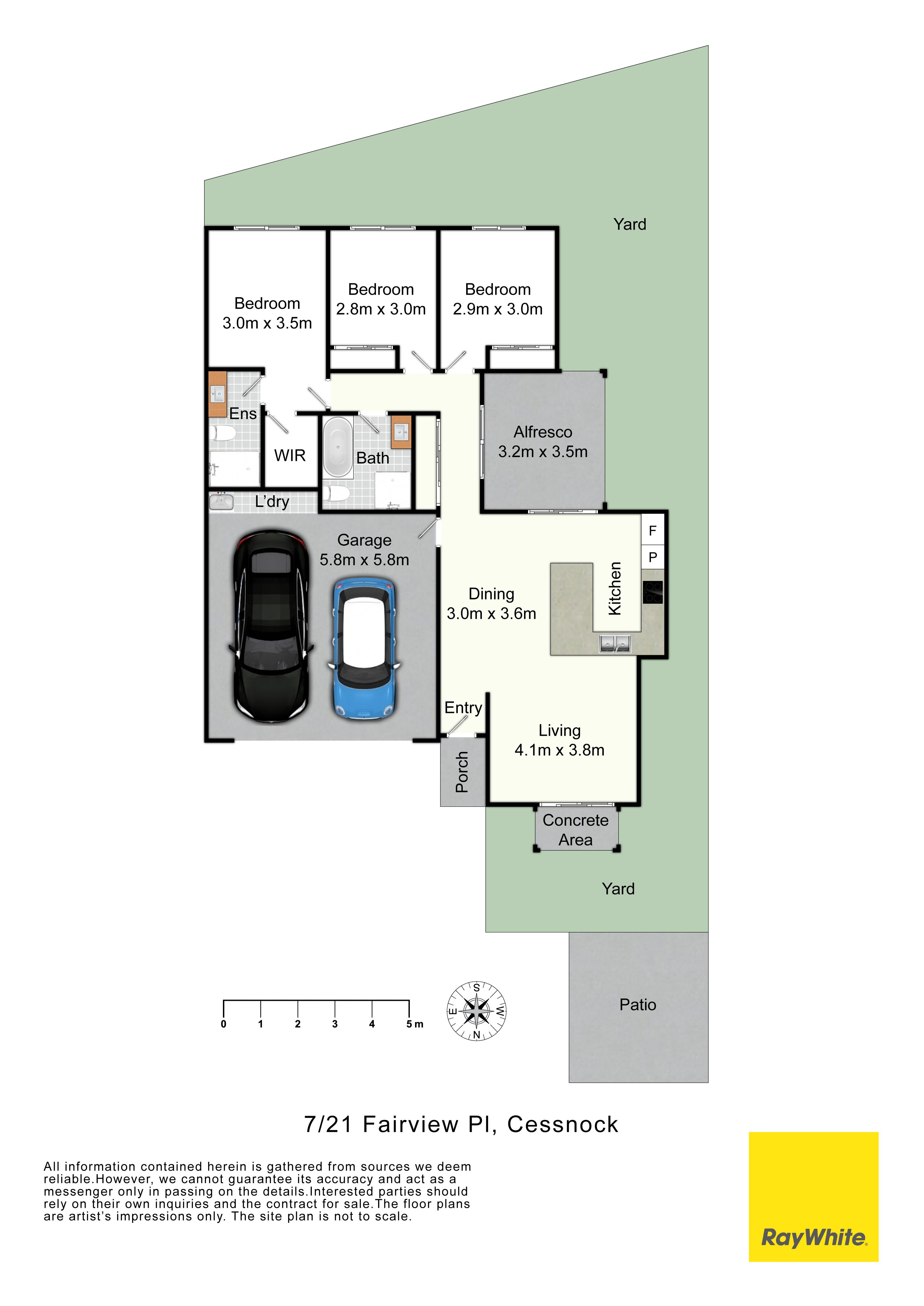 UNIT 7 21 FAIRVIEW PL, CESSNOCK NSW 2325, 0房, 0浴, Unit