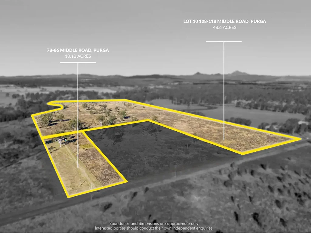 Purga Two Prime Acreage Opportunities Close to Ipswich