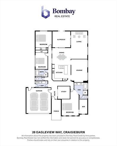 20 Eagleview Way, Craigieburn, VIC 3064, 3房, 2浴, House