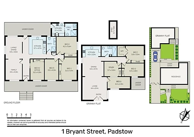 1 Bryant Street, Padstow, NSW 2211, 7 phòng ngủ, 3 phòng tắm, House