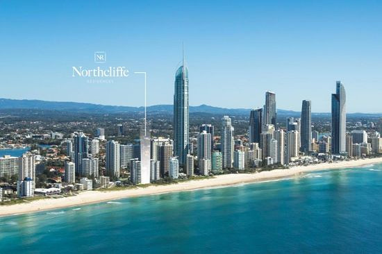 1402/3 Northcliffe Terrace, Surfers Paradise, Gold Coast, 2 Bedrooms, 2 Bathrooms, Apartment