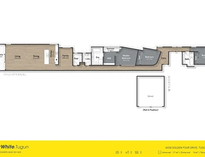 202/239 Golden Four Drive, Bilinga, Gold Coast, 3房, 2浴, Unit