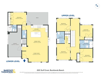22C Gulf Crest, Bucklands Beach, Manukau City, Auckland, 5房, 3浴, 独立屋