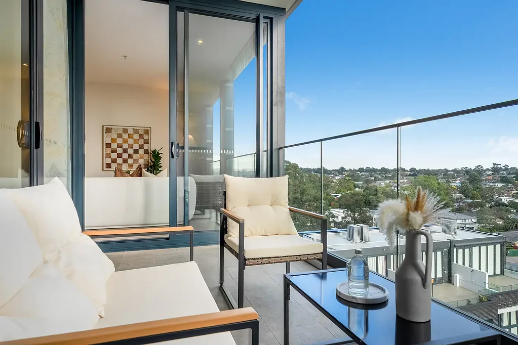 Macquarie Park 2कमरा North-east facing apartment with sweeping open views