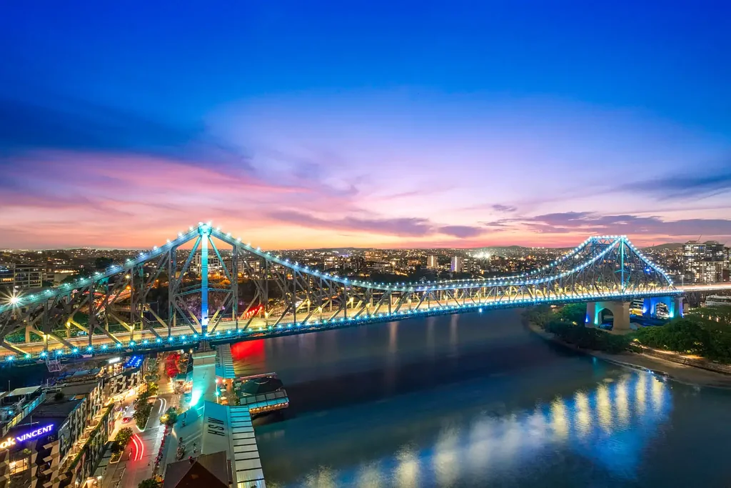 Brisbane City 2Kwarto Beautifully Renovated Riverfront Apartment with Spectacular Story Bridge Views!