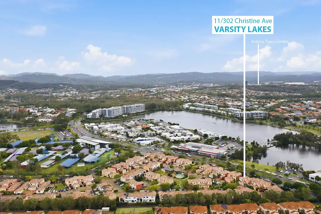 Varsity Lakes 3غرفة نوم LOW MAINTENANCE LIVING IN THE HEART OF VARSITY LAKES