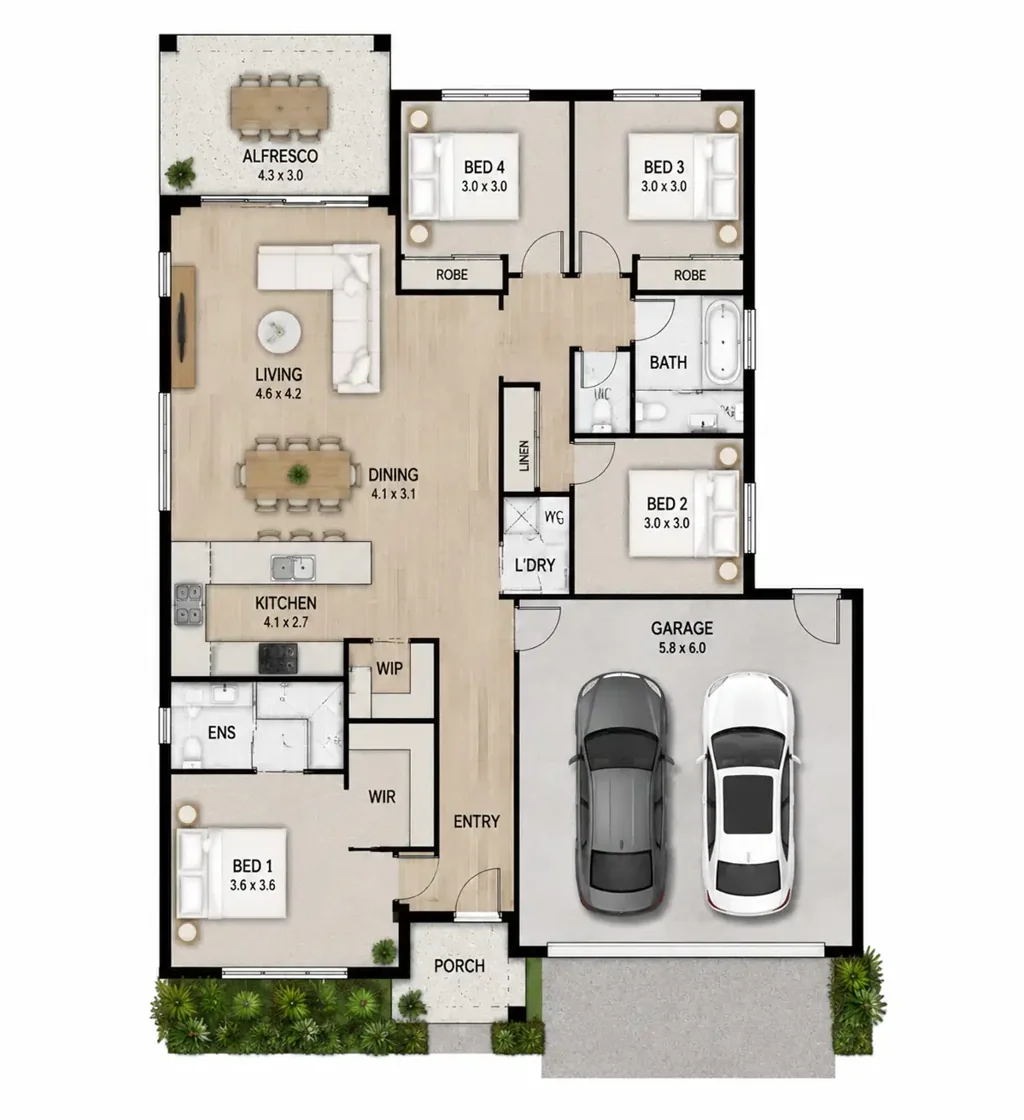 Address Withheld, Yarrabilba, QLD 4207, 4 Bedrooms, 2 Bathrooms, House