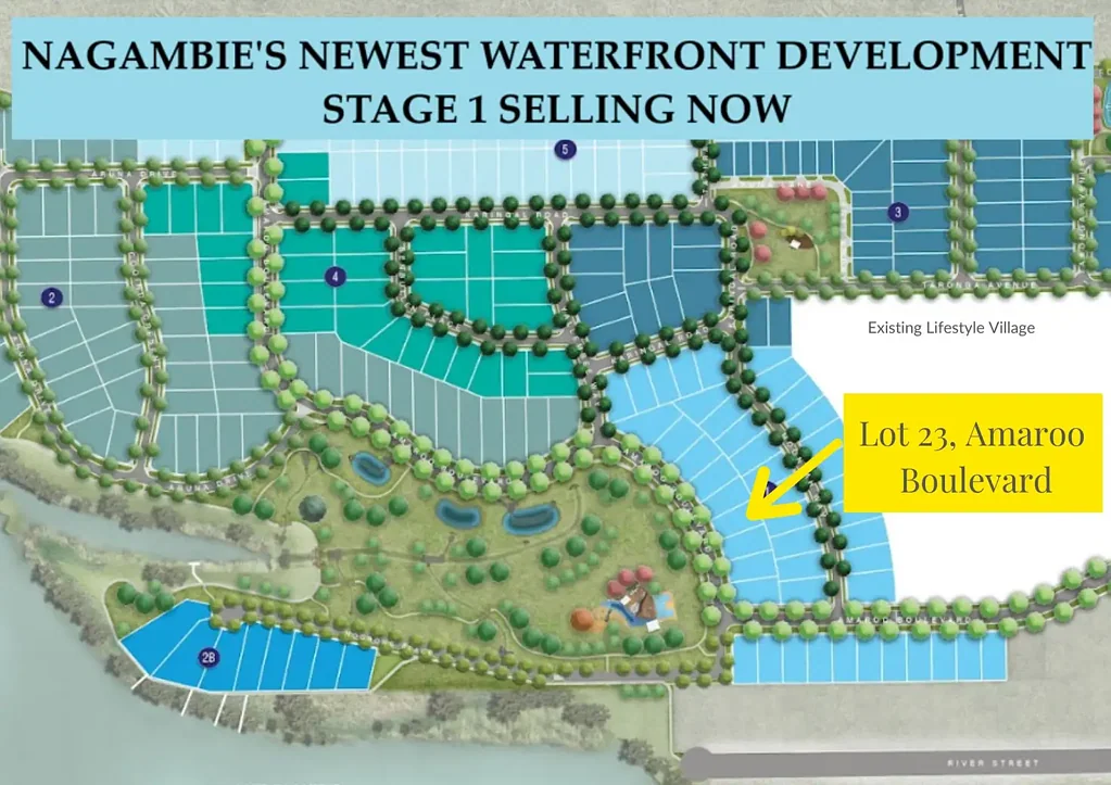 Nagambie GREAT BLOCK IN NEW WATERFRONT ESTATE