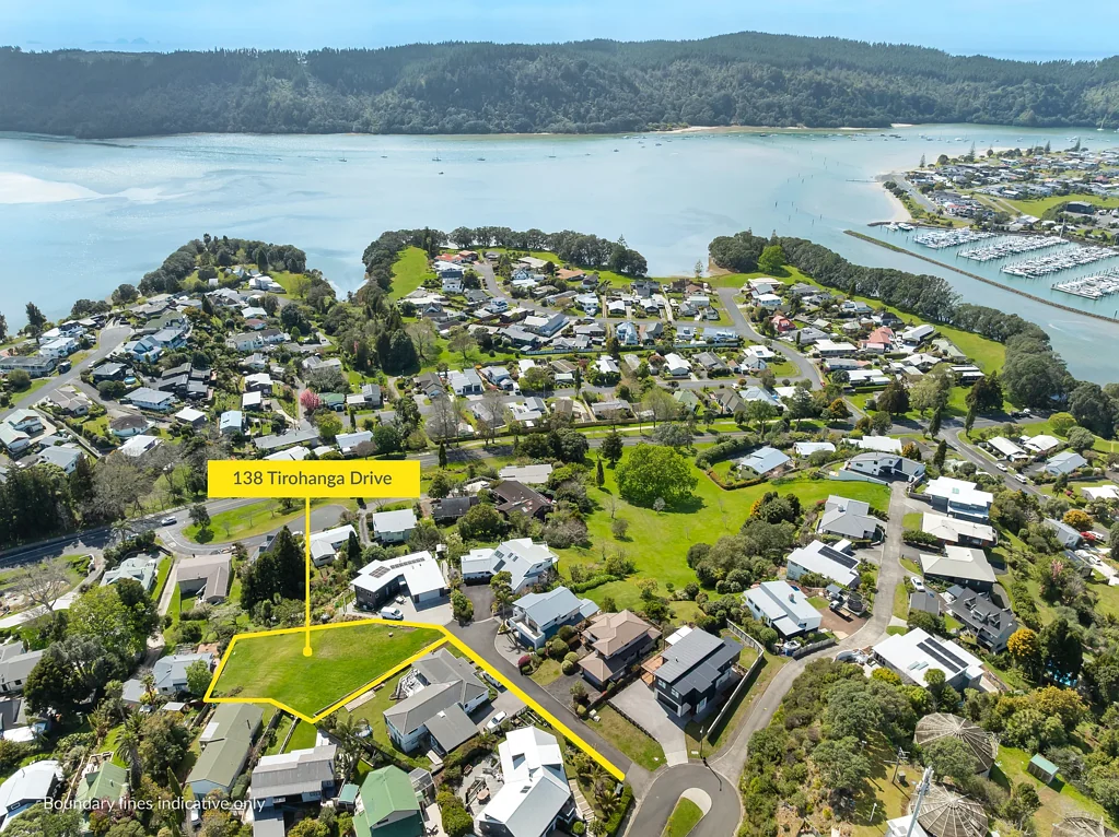Whangamata Rare Elevated Site with Harbour Views