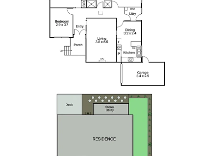 2/4 Moore Street, Caulfield South, VIC 3162, 3房, 2浴, Unit