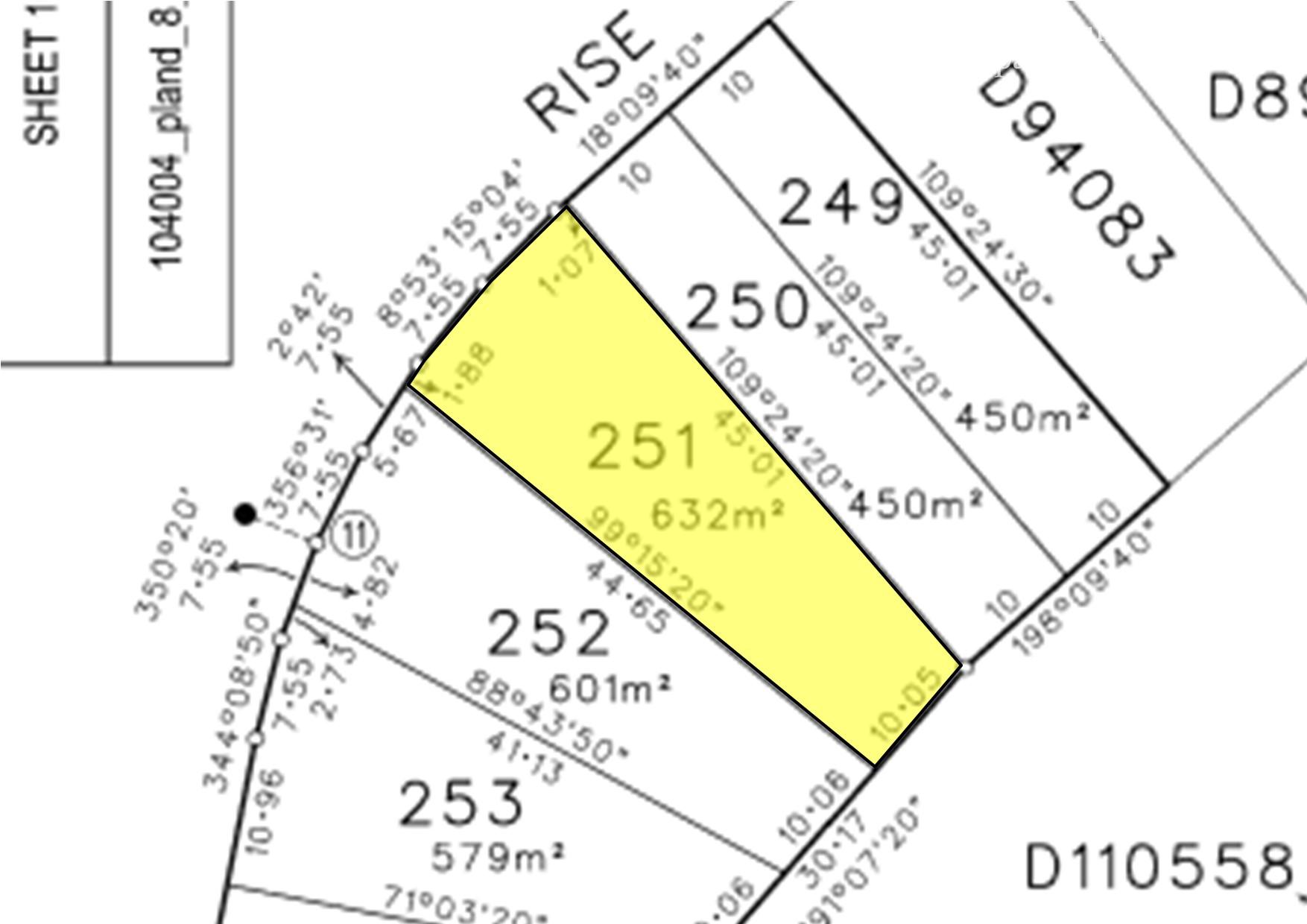 10 ROSELLA RISE, MANNUM SA 5238, 0房, 0浴, Section