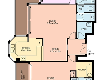 33/219-225 Abbott Street, Cairns North, Cairns, 2 rūma, 2 rūma horoi, Apartment