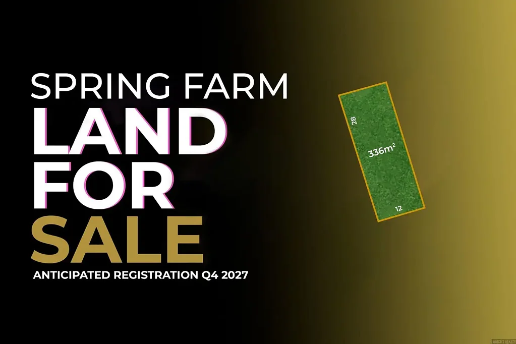 Spring Farm Exclusive Land Opportunity in Spring Farm - Registration anticipated Q4 2027