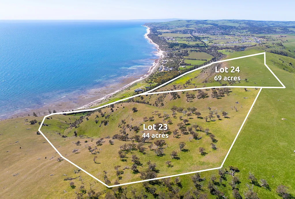 Normanville  Exclusive Oceanfront Acreage with Breathtaking Views ? Your Dream Home Awaits