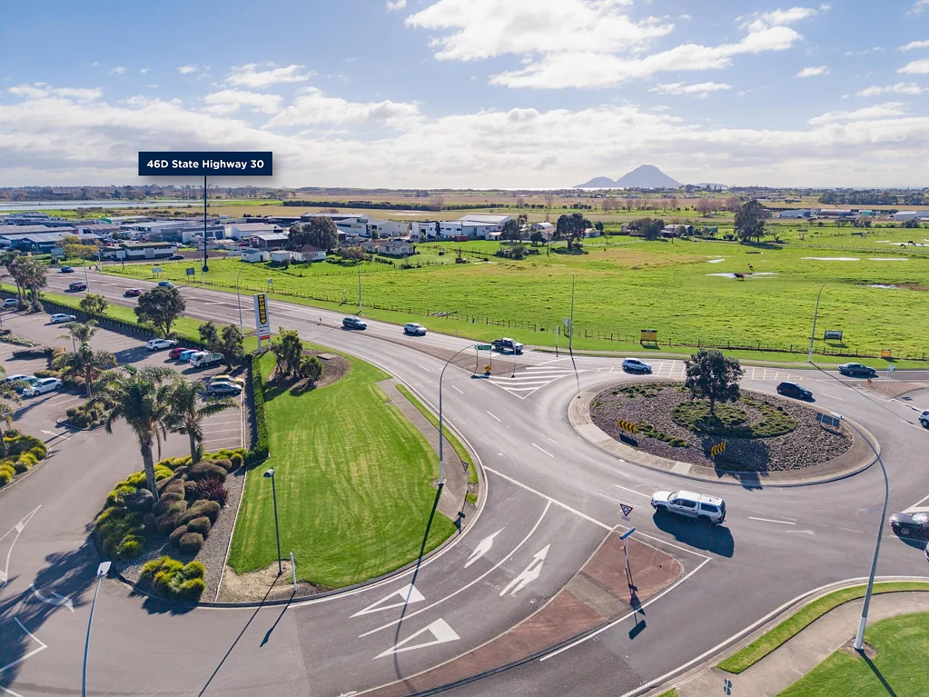 Whakatane High-exposure industrial landholding
