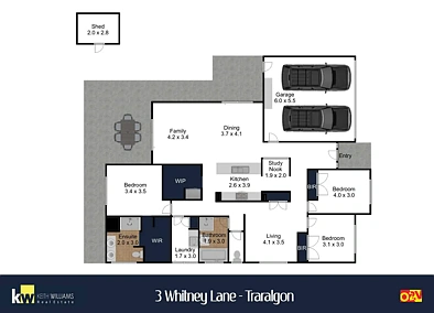 3 Whitney Lane, Traralgon, VIC 3844, 3 slaapkamers, 2 badkamers, House