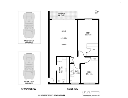 32/7-9 Gilbert Street, Dover Heights, Eastern Suburbs, 2部屋, 1バスルーム, Apartment
