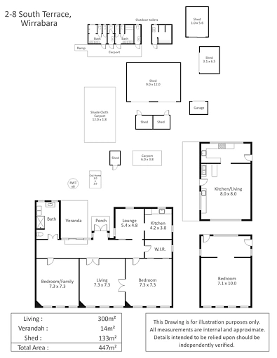 2-8 South Terrace, Wirrabara, SA 5481, 4 Bedrooms, 3 Bathrooms, House