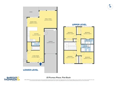 10 Pumau Place, Flat Bush, Manukau City, 4 Bedrooms, 2 Bathrooms, Townhouse