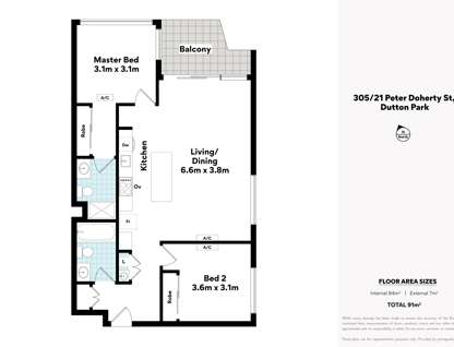 305/21 Peter Doherty Street, Dutton Park, QLD 4102, 2 Bedrooms, 2 Bathrooms, Apartment