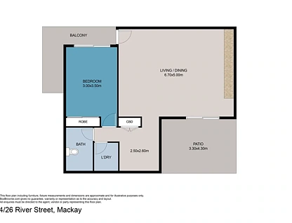 4/26 River Street, Mackay, QLD 4740, 1 ਕਮਰੇ, 1 ਬਾਥਰੂਮ, House