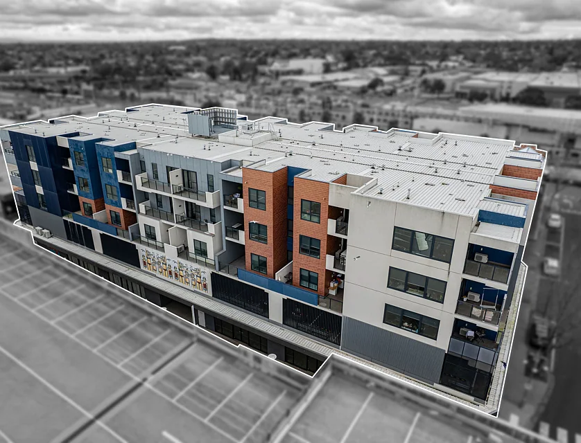 406/16 Clyde Street Mall, Frankston, Mornington Peninsula, 2房, 2浴, Apartment
