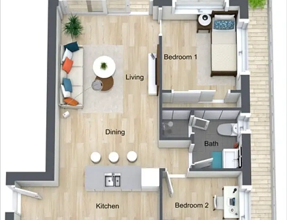 46/235 Flemington Road, Franklin, ACT 2913, 2 Bedrooms, 1 Bathrooms, Apartment
