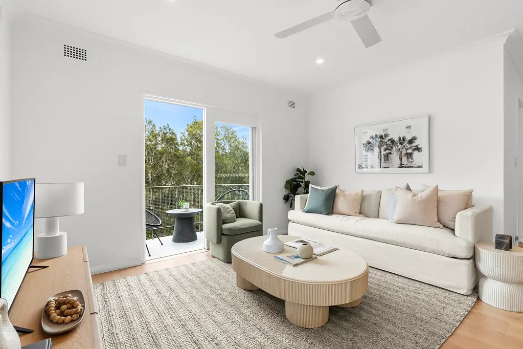 Light filled apartment offering style and comfort