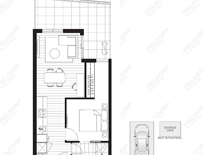MCity 1119/864 Blackburn Road, Clayton, Bayside, 1 habitaciones, 1 baños, Apartment