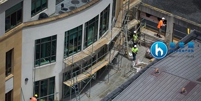 奥克兰Chancery商城漏水  维修工程开始