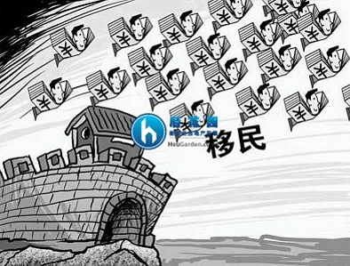 中国富人阶层出现移民潮