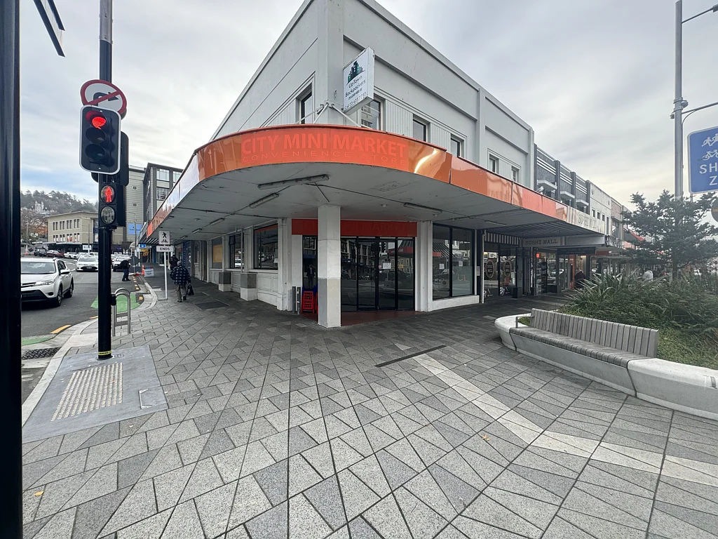 Dunedin Central George Street Corner Retail Premises for Lease