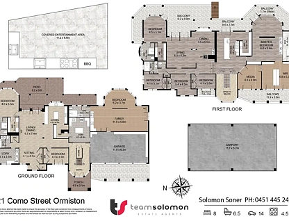 21 Como Street, Ormiston, QLD 4160, 8 침실, 7 욕실, House