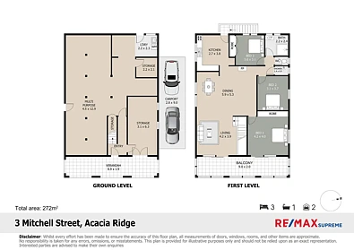 3 Mitchell Street, Acacia Ridge, QLD 4110, 3房, 1浴, House