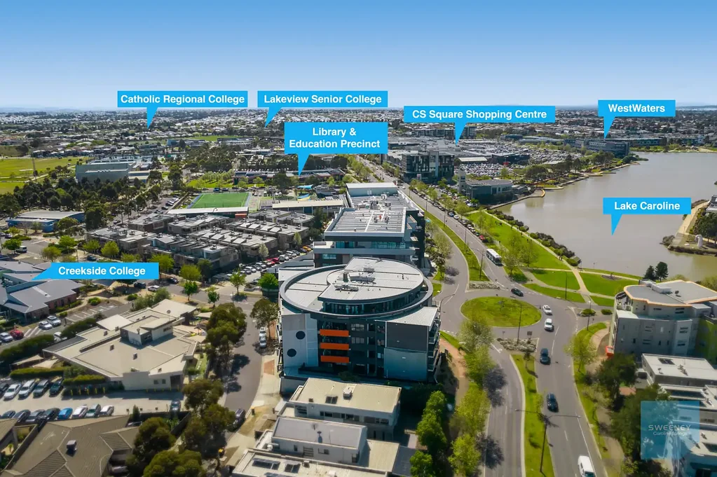 Caroline Springs 2 Bedroom Live the View - Contemporary Lakeside Apartment in a Prime Location