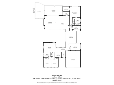 户型图 - 43 Pin Oak Drive, Wangaratta, VIC 3677