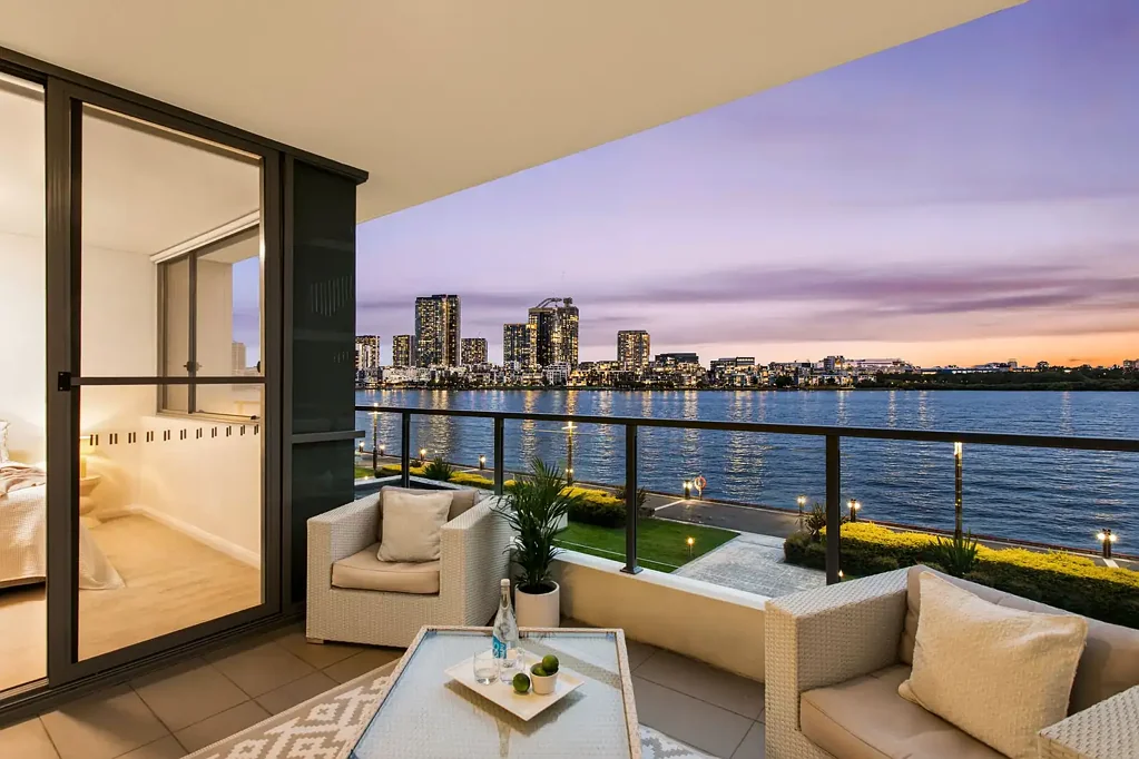 Wentworth Point 2ਬੈੱਡਰੂਮ Breathtaking Water Views from Every Room