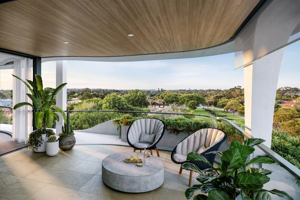 Nedlands 3 Bedroom LUXURIOUS PENTHOUSE WITH NORTHEAST ASPECT OVERLOOKING THE ROSE GARDENS