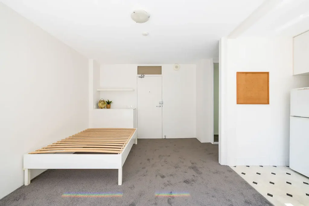 Rare studio package with off-street parking
