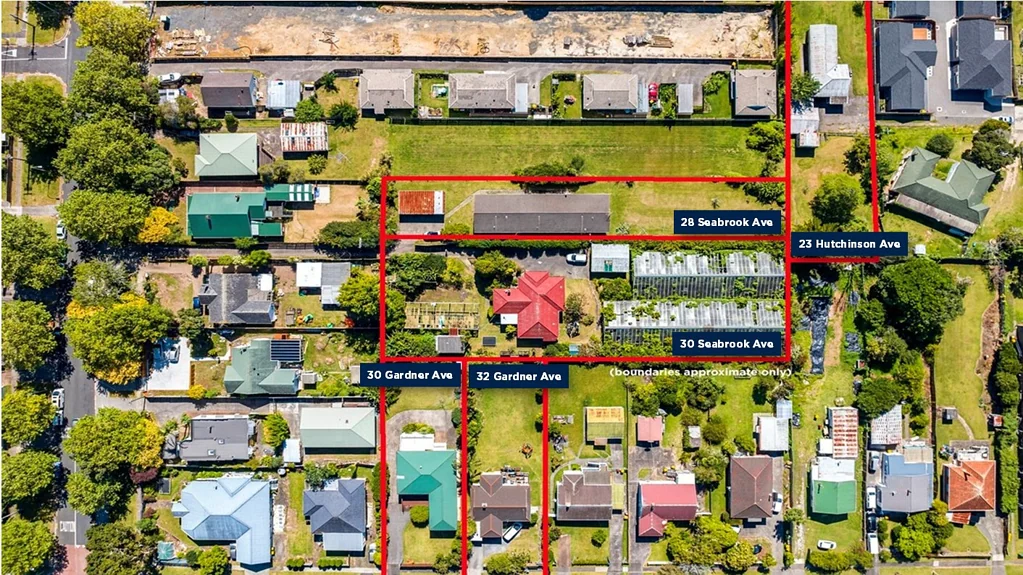 New Lynn 4બેડરૂમ Consolidated development block - 7,387sqm (approx)